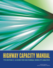 Highway Capacity Manual 7th Edition: A Guide for Multimodal Mobility Analysis (Nchrp Report) By National Academies of Sciences Engineeri, Transportation Research Board Cover Image