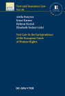 Tort Law in the Jurisprudence of the European Court of Human Rights (Tort and Insurance Law #30) Cover Image