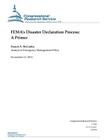 FEMA's Disaster Declaration Process: A Primer By Congressional Research Service Cover Image