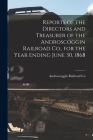 Reports of the Directors and Treasurer of the Androscoggin Railroad Co., for the Year Ending June 30, 1868 [microform] By Androscoggin Railroad Co (Created by) Cover Image