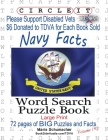 Circle It, United States Navy Facts, Word Search, Puzzle Book By Lowry Global Media LLC, Maria Schumacher, Mark Schumacher Cover Image