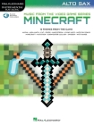 Minecraft - Music from the Video Game Series Alto Sax Play-Along Book/Online Audio  Cover Image