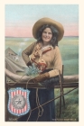 Vintage Journal State of Texas Cowgirl By Found Image Press (Producer) Cover Image