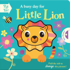 A busy day for Little Lion (Push Pull Stories) Cover Image