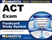 ACT Exam Flashcard Study System: ACT Test Practice Questions & Review for the ACT Test Cover Image