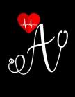 A: Stethoscope Monogram Initial A Nurse Notebook - Nurse Appreciation Gifts By Firefly Journals Cover Image