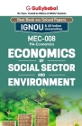 MEC-08 Economics of Social Sector and Environment By Gullybaba Com Panel Cover Image