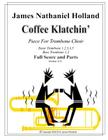 Coffee Klatchin for Trombone Choir: Full Score and Parts By James Nathaniel Holland Cover Image