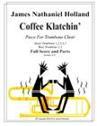 Coffee Klatchin for Trombone Choir: Full Score and Parts Cover Image