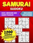 Samurai Sudoku: Solving the Samurai Way: 1200 Challenging Sudoku Puzzles for Adults Large Print By Enigma Inkwell Cover Image