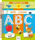 Write it, Wipe It! Wipe-Clean ABC By Little Genius Books Cover Image