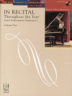 In Recital(r) Throughout the Year, Vol 2 Bk 1: With Performance Strategies Cover Image