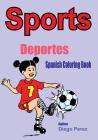 Spanish Coloring Book: Sports By Diego Perez Cover Image