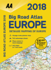 2018 Big Road Atlas Europe By AA Publishing Cover Image