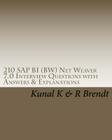 210 SAP BI (BW) Net Weaver 7.0 Interview Questions with Answers & Explanations Cover Image