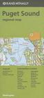 Rand McNally Puget Sound, Washington Regional Map Cover Image
