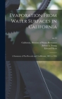 Evaporation From Water Surfaces in California: a Summary of Pan Records and Coefficients, 1881 to 1946; no.54 Cover Image