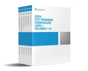 2024 Cfa Program Curriculum Level I Box Set By Cfa Institute Cover Image