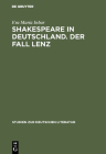 Shakespeare in Deutschland. Der Fall Lenz (Studien Zur Deutschen Literatur #67) By Eva Maria Inbar Cover Image
