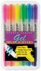 Gel Highlighters By Inc Peter Pauper Press (Created by) Cover Image