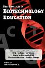 Best Practices in Biotechnology Education Cover Image