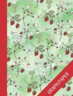 Strawberry: Pretty Graph Paper Composition Notebook, Quad Ruled Notebook, Perfect For Math And Science By Graph Paper Composition Cover Image