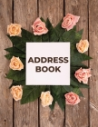Large Address Book: Over 400+ Contact Book for Keep and Track Names and Address By Henren Mertiner Cover Image