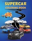 Supercar coloring book for kids ages 8-12: Amazing Collection of Cool Cars Coloring Pages Cars Activity Book For Kids Ages 6-8 And 8-12, Boys And Girl Cover Image