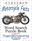 Circle It, Motorcycle Facts, Word Search, Puzzle Book Cover Image