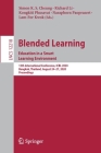 Blended Learning. Education in a Smart Learning Environment: 13th International Conference, Icbl 2020, Bangkok, Thailand, August 24-27, 2020, Proceedi By Simon K. S. Cheung (Editor), Richard Li (Editor), Kongkiti Phusavat (Editor) Cover Image