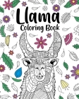 Llama Coloring Book By Paperland Cover Image