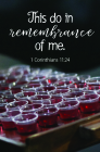 This Do Bulletin (Pkg 100) Communion By Broadman Church Supplies Staff (Contribution by) Cover Image