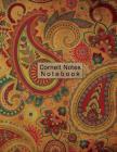 Cornell Notes Notebook: Large Cornell Student Notebook 120 Pages Antique Paisley By Colormepositive Journals Cover Image