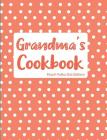 Grandma's Cookbook Peach Polka Dot Edition By Pickled Pepper Press Cover Image