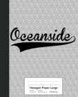 Hexagon Paper Large: OCEANSIDE Notebook By Weezag Cover Image
