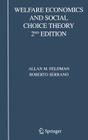 Welfare Economics and Social Choice Theory By Allan M. Feldman, Roberto Serrano Cover Image