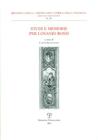 Studi E Memorie Per Lovanio Rossi (Biblioteca Miscellanea Storica Della Valdelsa) By Curzio Bastianoni (Editor) Cover Image