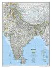National Geographic: India Classic Wall Map - Laminated (23.5 X 30.25 Inches) By National Geographic Maps Cover Image