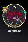 Wickedly Cute Notebook: College Ruled For Students Teacher Girl Women ( Composition, Dairy, Notebook, ) 6x9 110 Pages By Sa Alkatheri Cover Image