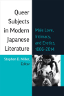 Queer Subjects in Modern Japanese Literature: Male Love, Intimacy, and Erotics, 1886–2014 (Michigan Monograph Series in Japanese Studies #96) By Stephen D. Miller (Editor) Cover Image