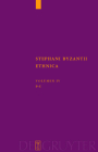 Pi - Ypsilon (Corpus Fontium Historiae Byzantinae - Series Berolinensis #43) By Margarethe Billerbeck (Editor), Stephanus Von Byzanz Cover Image