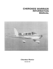 Piper PA-28-151 Cherokee Warrior 1974-76 Pilot's Information Manual (761-563) By Piper Aircraft Cover Image