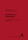 Hochdeutsch in Skandinavien: II. Internationales Symposium, Oslo, 19.-20. Mai 2000 (Osloer Beitraege Zur Germanistik #31) By John Ole Askedal (Editor), Hans-Peter Naumann (Editor) Cover Image