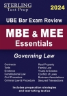 MBE & MEE Essentials: Governing Law for UBE Bar Exam Review By Sterling Test Prep Cover Image