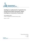 Intelligence Authorization Legislation for FY2014 and FY2015: Provisions, Status, Intelligence Community Framework By Congressional Research Service Cover Image