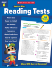 Scholastic Success with Reading Tests Grade 6 Workbook By Scholastic Teaching Resources Cover Image