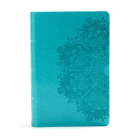 KJV Large Print Personal Size Reference Bible, Teal Leathertouch Cover Image