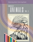 Relaxing Adult Coloring Book: Unworldly Animals Vol. 3 By Tony Bag of Bagelz Cover Image