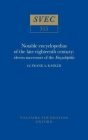 Notable Encyclopedias of the Late Eighteenth Century: Eleven Successors of the Encyclopédie (Oxford University Studies in the Enlightenment) Cover Image