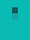 1920: 2019-2020 Dated Academic Monthly Calendar (Teal Blue + Evergreen) By Squidmore &. Company Stationery Cover Image